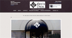 Desktop Screenshot of davisandnix.com